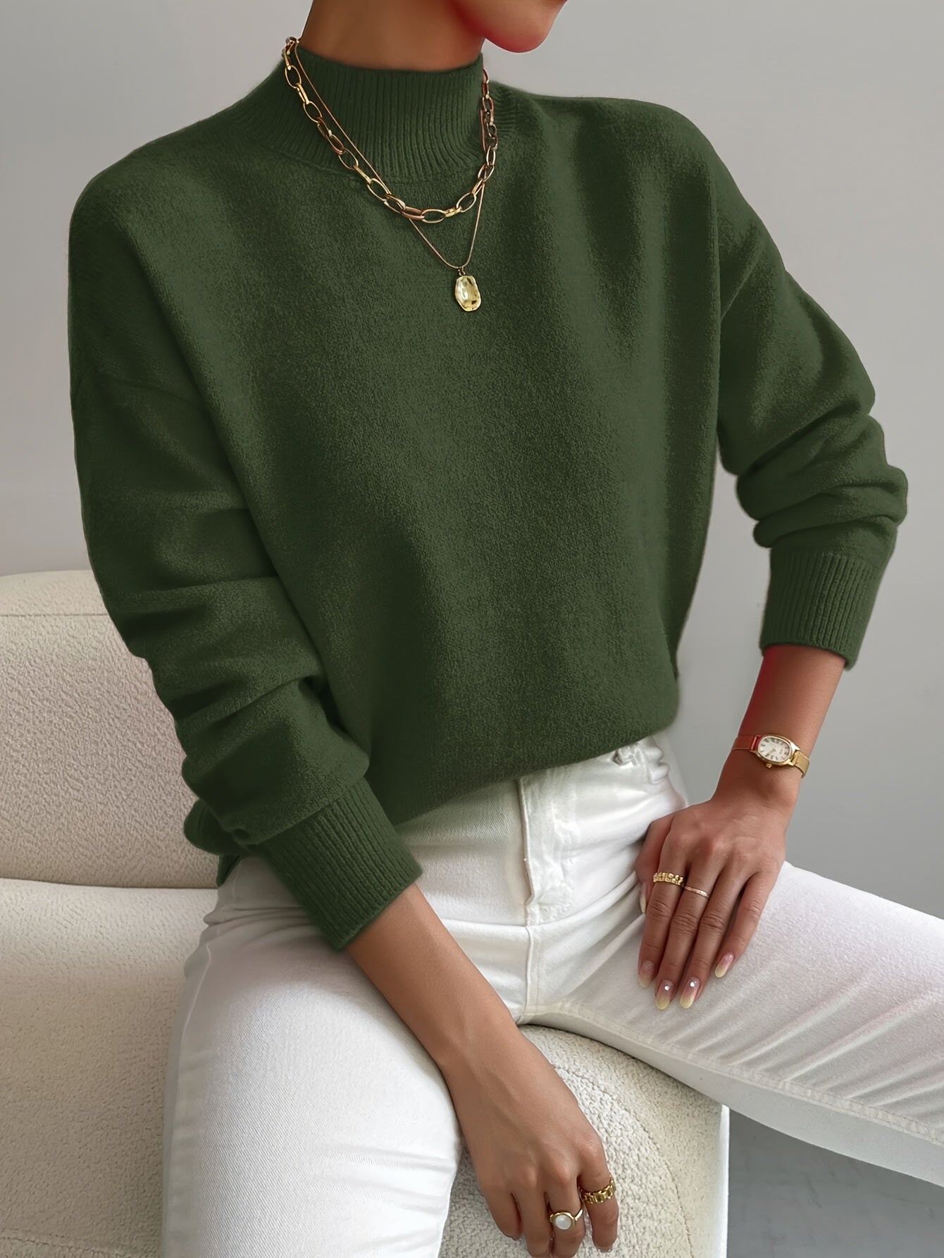 Yvonne – Eleganter Strickpullover