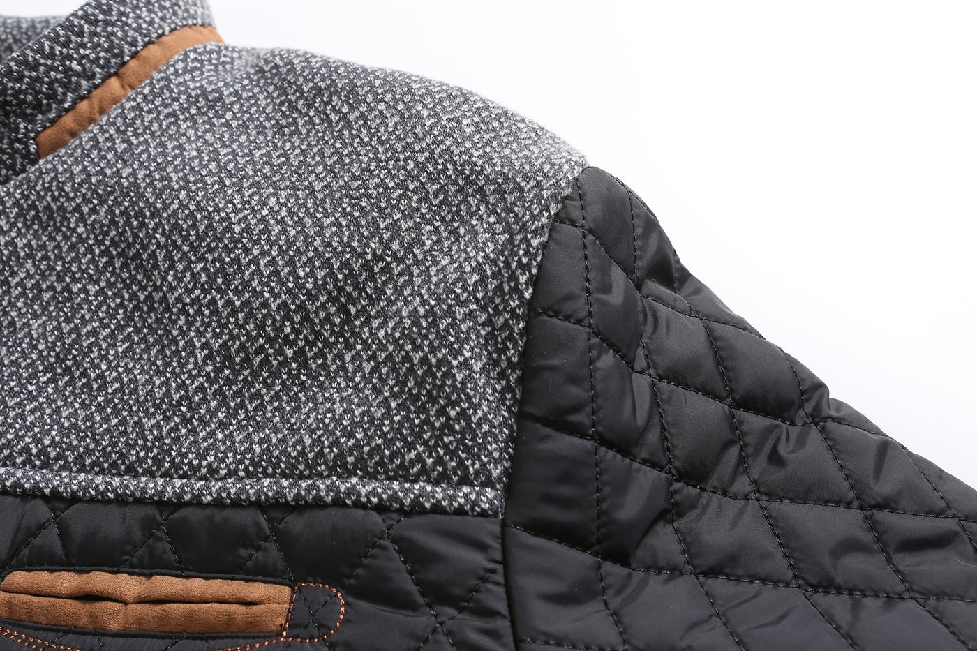 Winddichte wattierte Herrenjacke