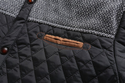 Winddichte wattierte Herrenjacke