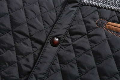 Winddichte wattierte Herrenjacke