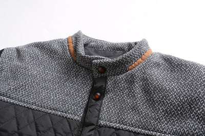 Winddichte wattierte Herrenjacke