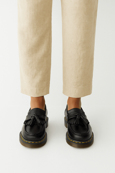 Jack Loafer mit Quaste aus Leder