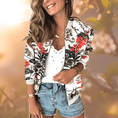 Ramona | Neue geblümte Jacke