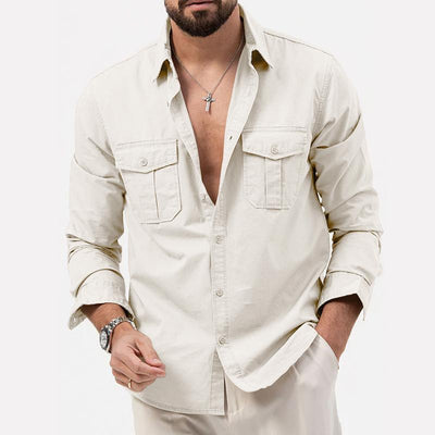 Hameed | Cargo-Bluse für Männer