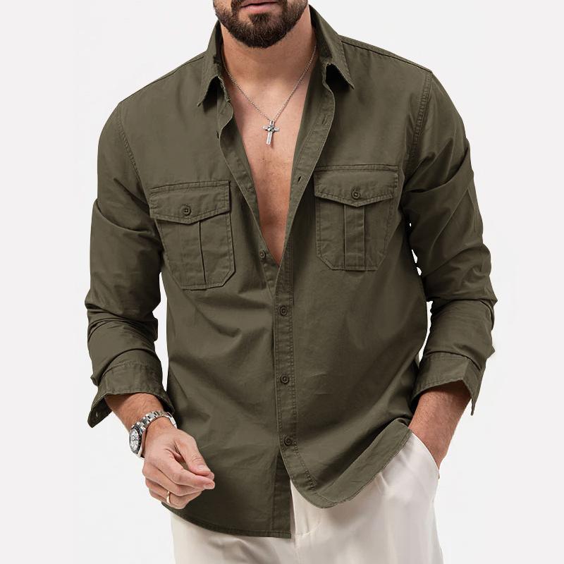 Hameed | Cargo-Bluse für Männer