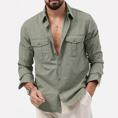 Hameed | Cargo-Bluse für Männer