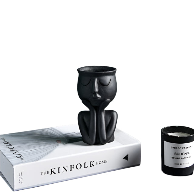 MiniLeaf Keramische Sukkulententopf – Stilvolle kleine Pflanzenbox