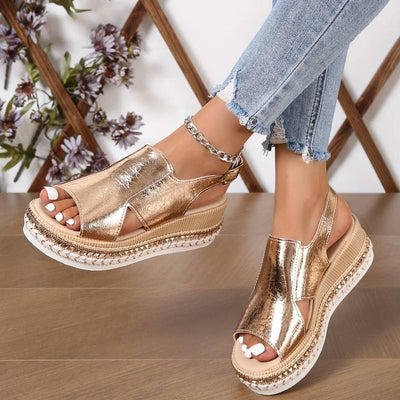 Marijke™ | Schicke orthopädische Ledersandalen aus hochwertigem Material