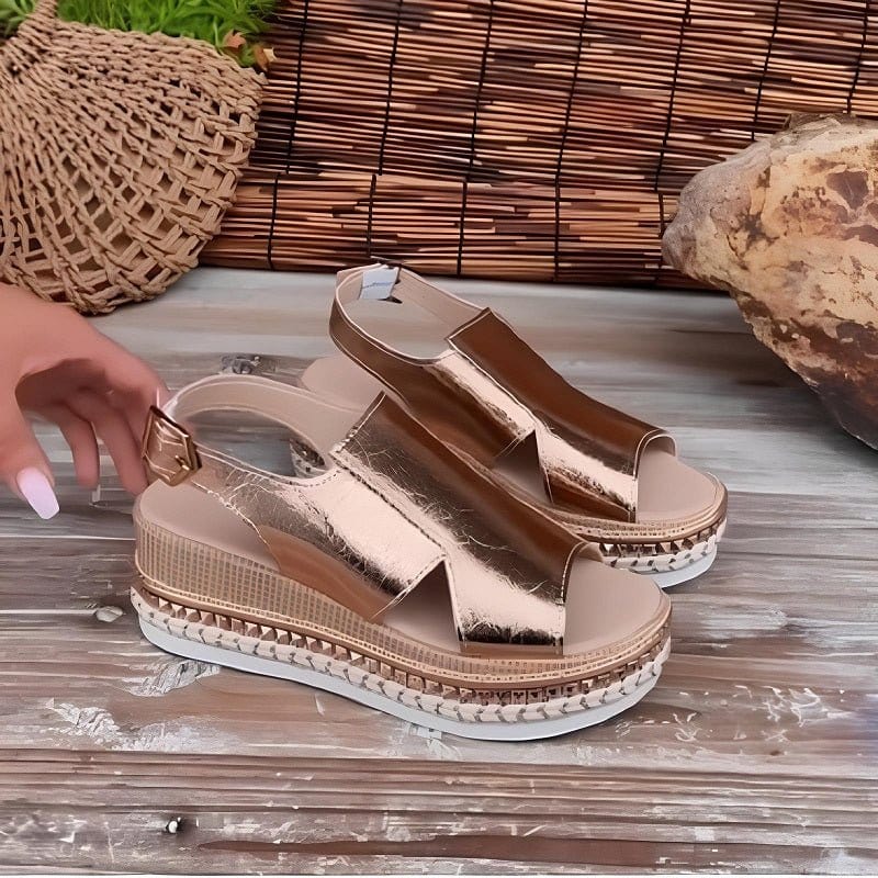 Marijke™ | Schicke orthopädische Ledersandalen aus hochwertigem Material