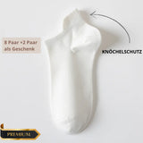8er-Pack + 2 als Geschenk  Weiss