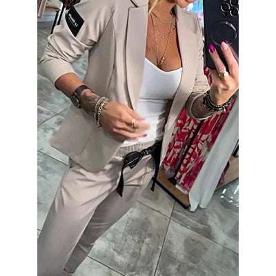 AYLIN - SET AUS BLAZER UND HOSE IN ZWEI TEILEN