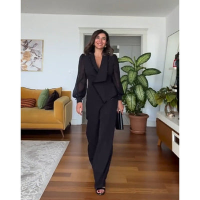VERONIQUE - BLAZER UND HOSEN SET
