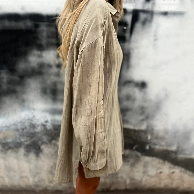Wilma™ | Bequemes Hemdkleid