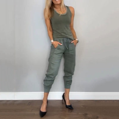 HANNELIESE - SET AUS TOP UND JOGGER-HOSE