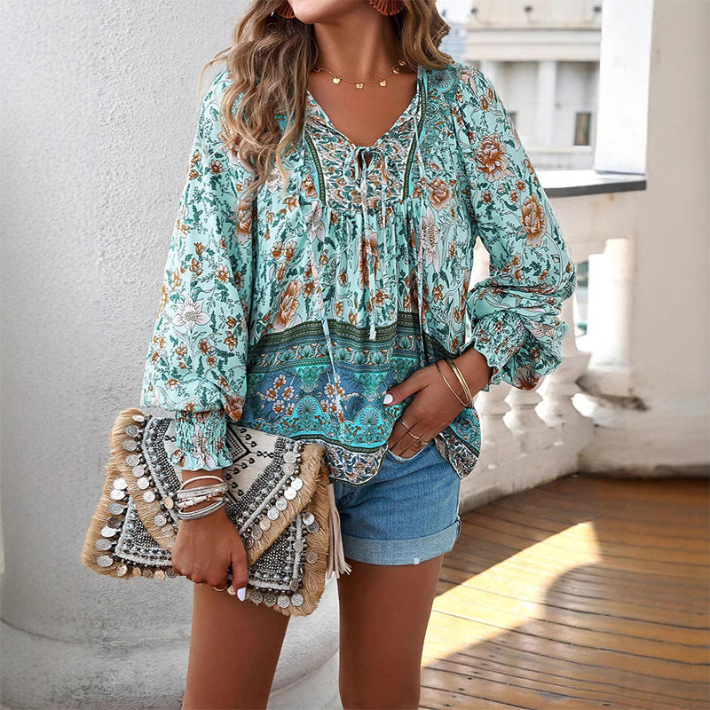Anita™ | Elegante Bluse im Ibiza-Stil