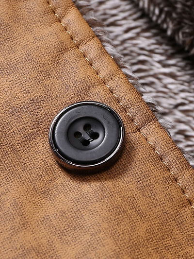 Drago | Langlebige Sherpa-gefütterte Herren-Winterjacke