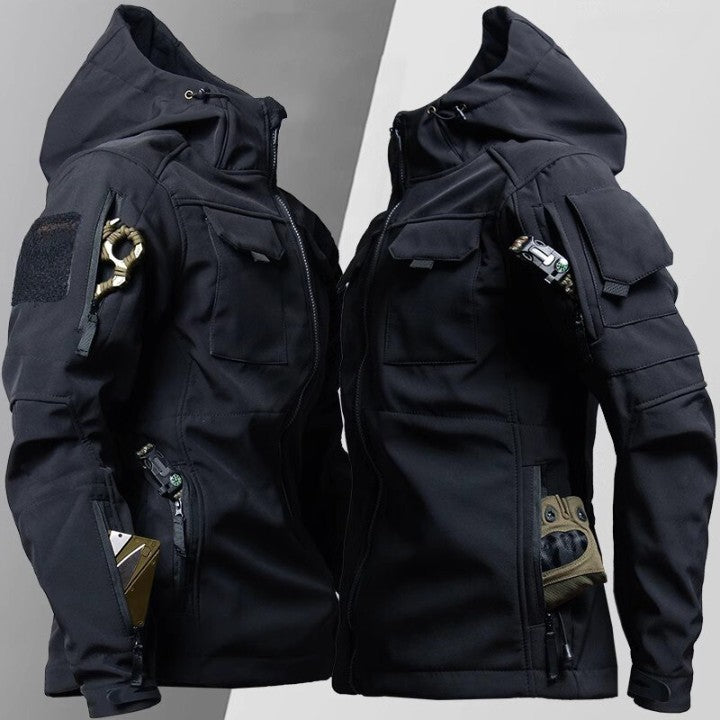 Taktische, wetterfeste, vielseitige Outdoor-Jacke Herren