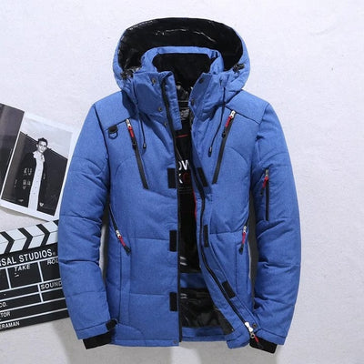 Daunenjacke mit Kapuze für Herren