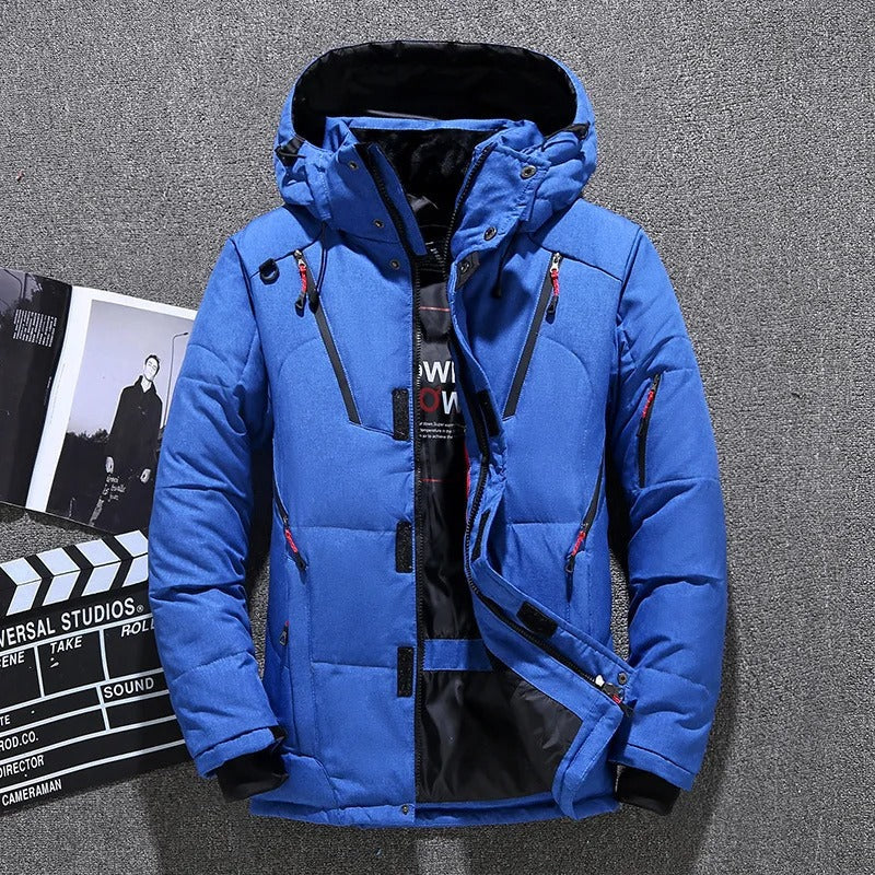 Wind- und wasserdichte Winterjacke für Männer
