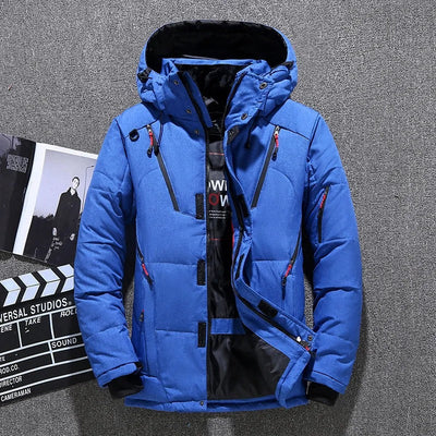 Wind- und wasserdichte Winterjacke für Männer