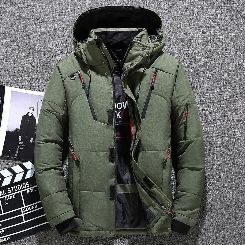 Wind- und wasserdichte Winterjacke für Männer