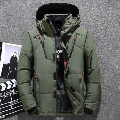 Wind- und wasserdichte Winterjacke für Männer