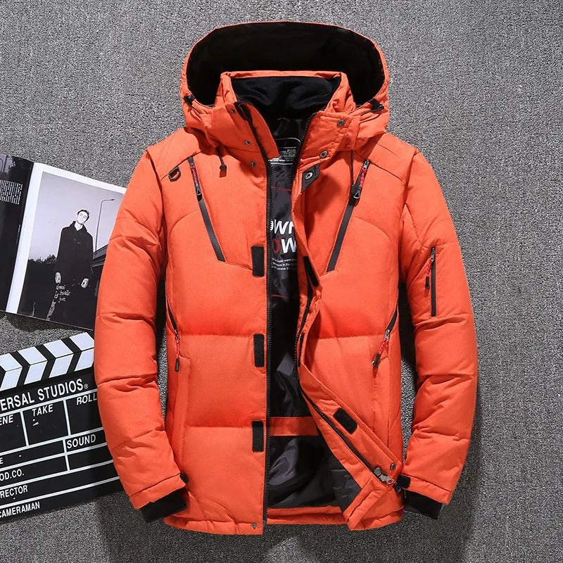 Wind- und wasserdichte Winterjacke für Männer