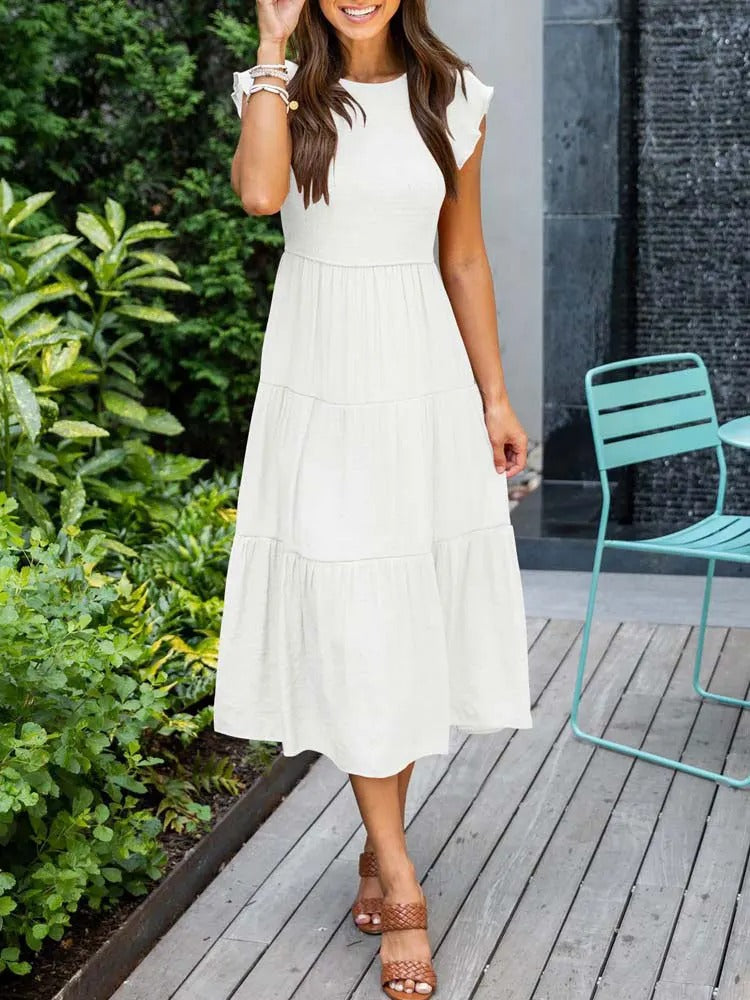 Daisy™ | Elegantes bauchbedeckendes Kleid