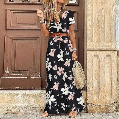 Karin™ | Elegantes Kleid im Ibiza-Stil - Inklusive Gürtel