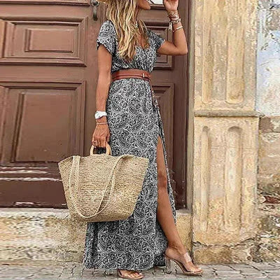 Karin™ | Elegantes Kleid im Ibiza-Stil - Inklusive Gürtel
