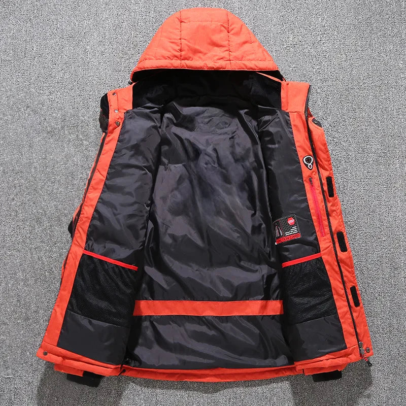 Wind- und wasserdichte Winterjacke für Männer