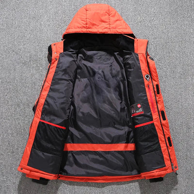 Wind- und wasserdichte Winterjacke für Männer