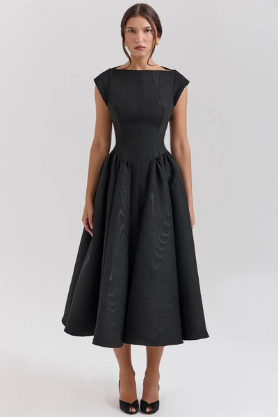 Vintage-Cocktailkleid für Damen | Midi