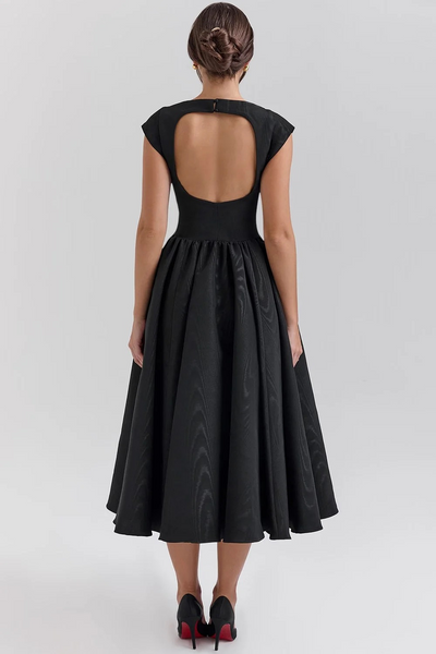 Vintage-Cocktailkleid für Damen | Midi