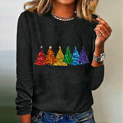 Warmer modischer Pullover für Damen | Weihnacht