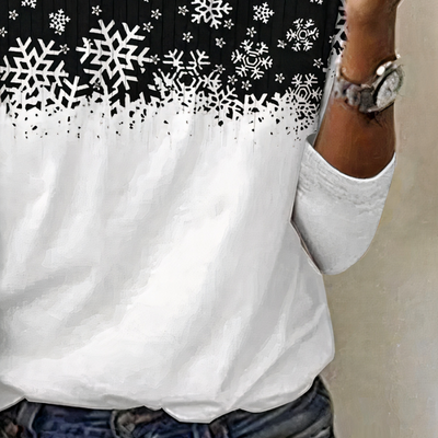 Warmer modischer Pullover für Damen | Weihnacht