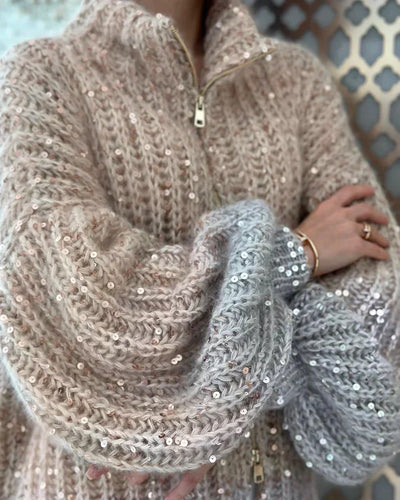 Elegantes, luxuriöses, glamouröses Abendensemble für Damen