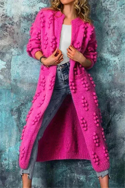 Ylva | Warme Strickweste, weiche Strickjacke