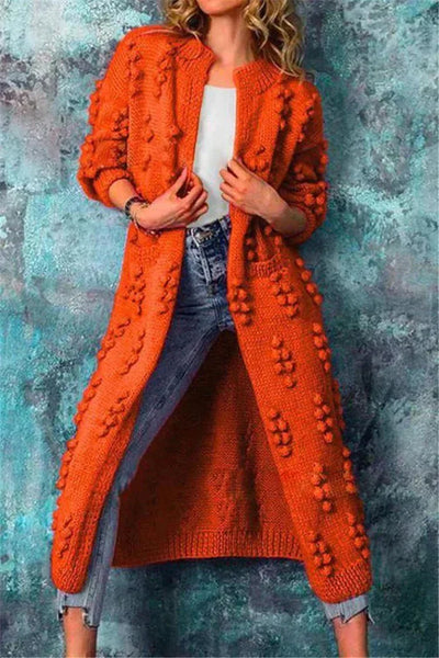 Ylva | Warme Strickweste, weiche Strickjacke