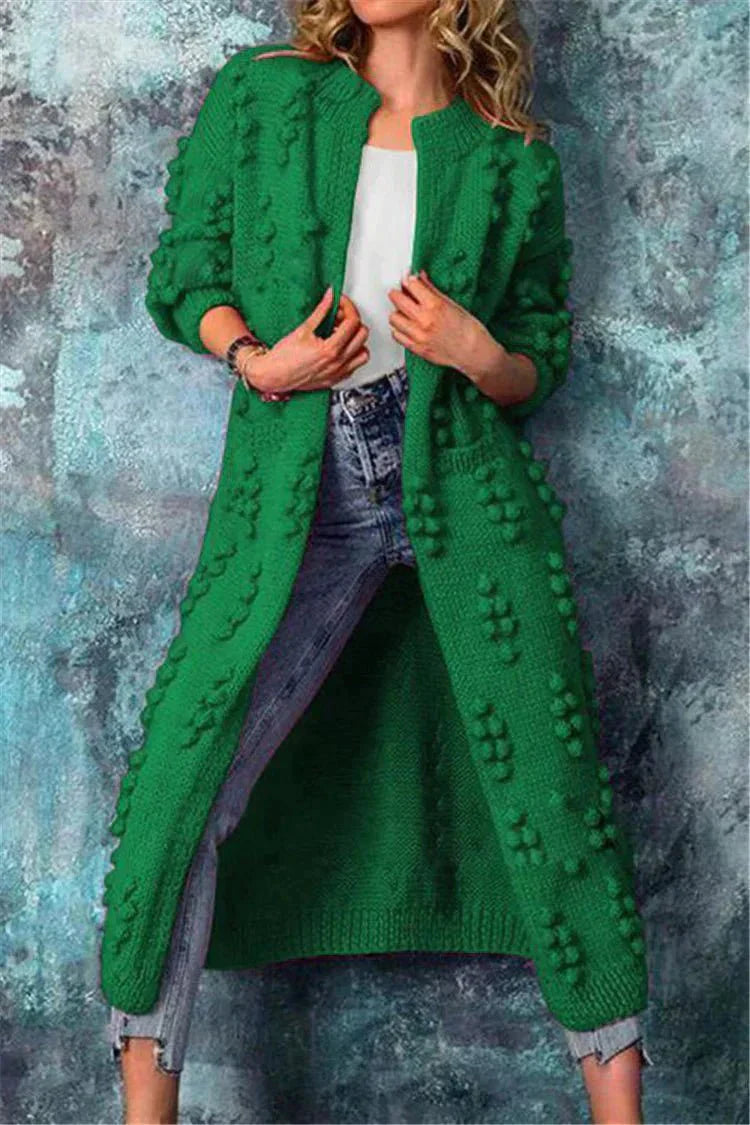 Ylva | Warme Strickweste, weiche Strickjacke