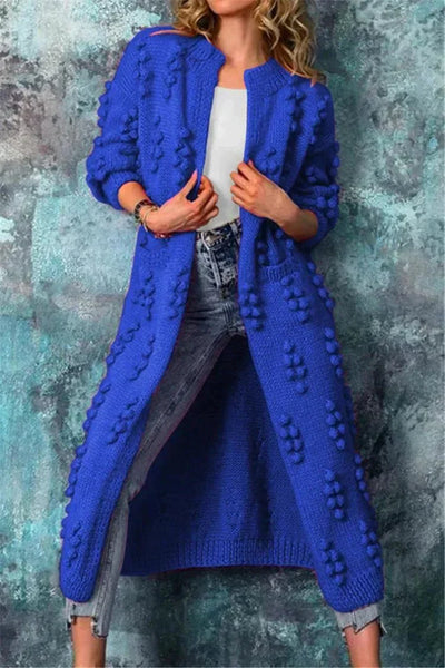 Ylva | Warme Strickweste, weiche Strickjacke