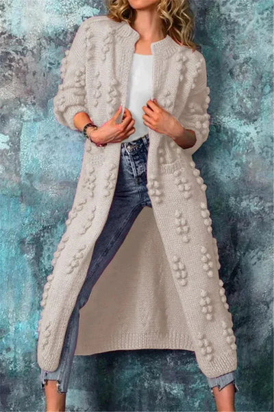 Ylva | Warme Strickweste, weiche Strickjacke